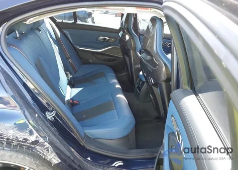 2022 BMW M3 Competition xDrive z USA, uszkodzony, nr VIN WBS43AY00NFM14007